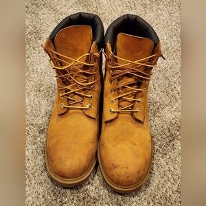 Timberland Work Boots 6" Padded Collar Waterproof, Men's sz 10.5